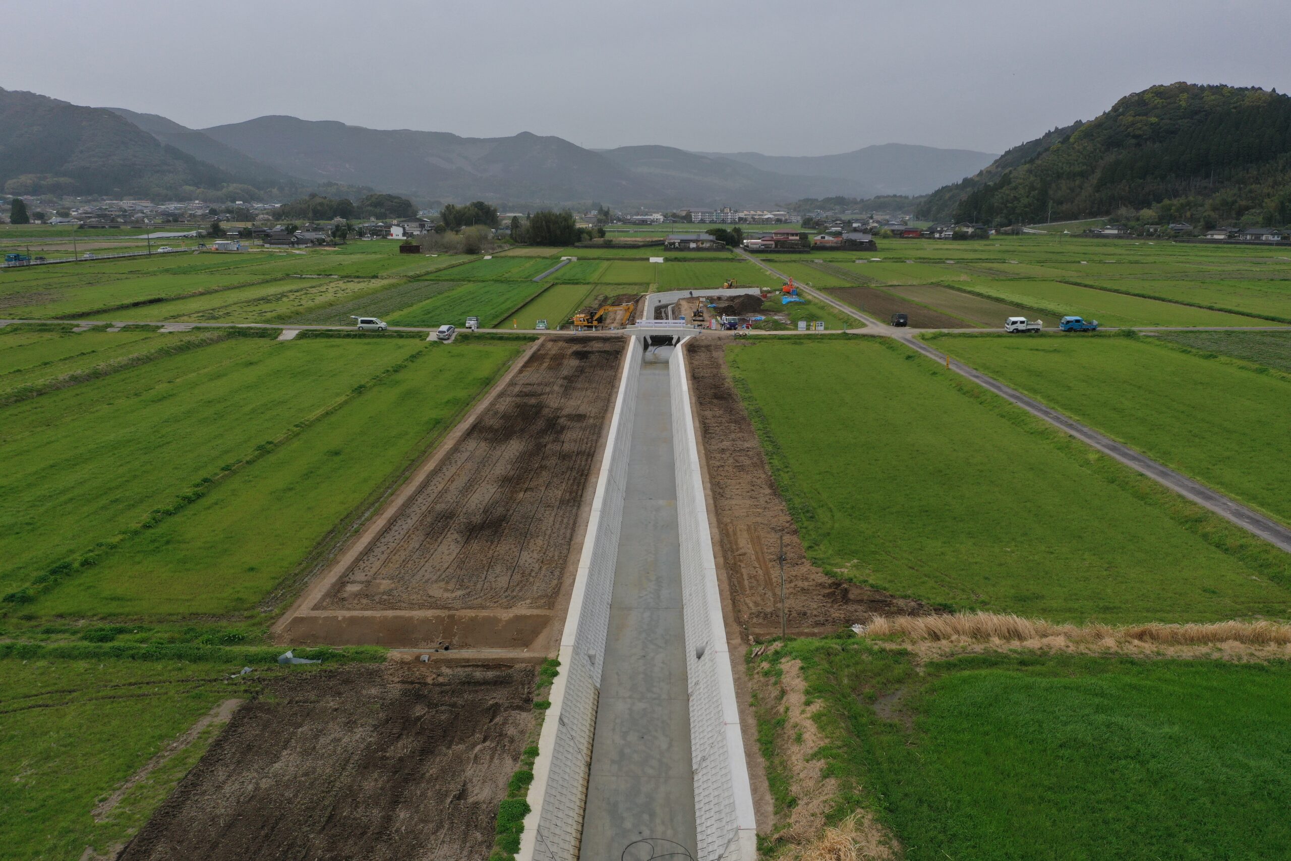 農村地域防災減災事業（用排水）柿木水流地区　繰2-3工区